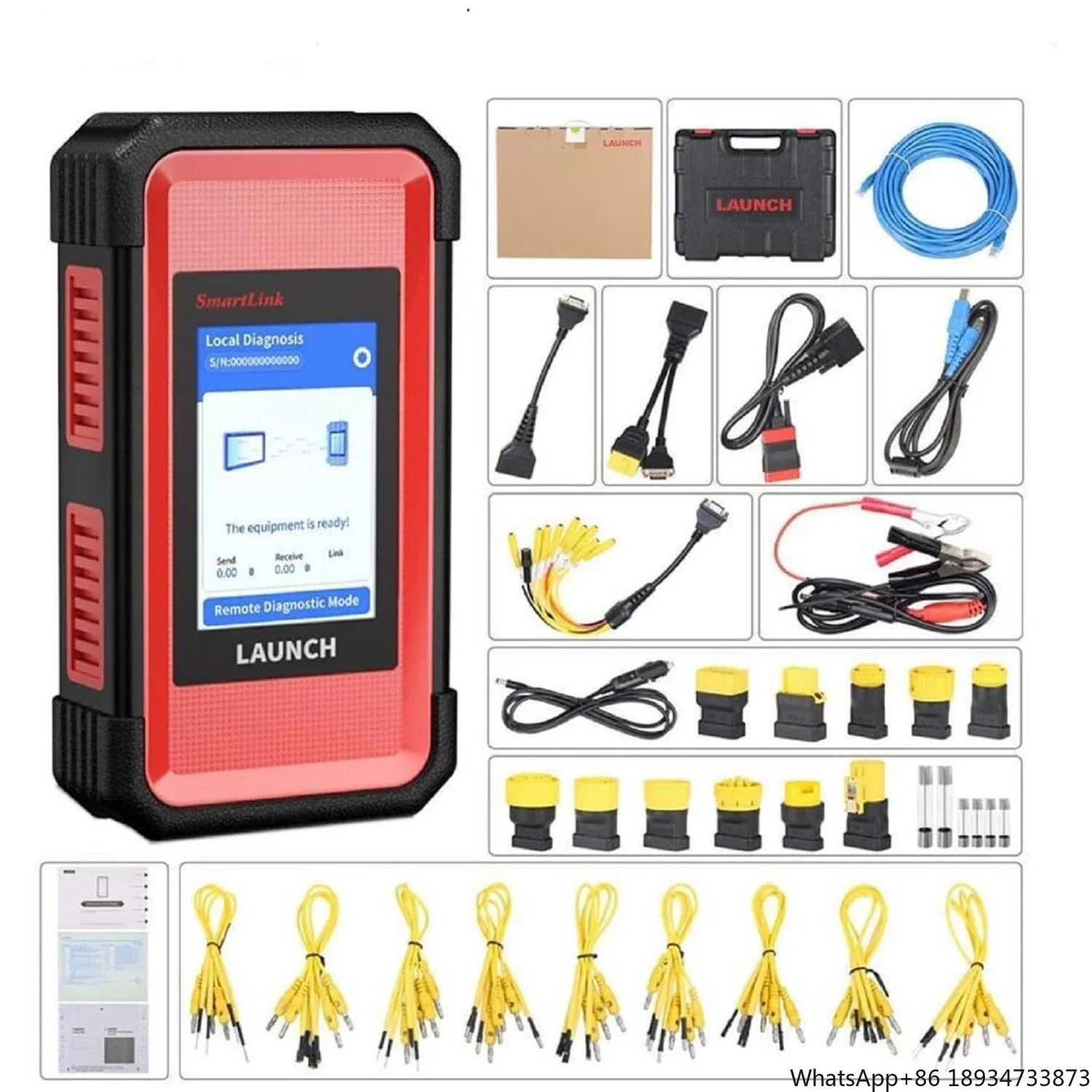 X431 SmartLink C Heavy Duty Truck Full System Diagnostic Test & Measurement Tools Code Reader Scan Tools for X431 V+ PRO3  PRO3S