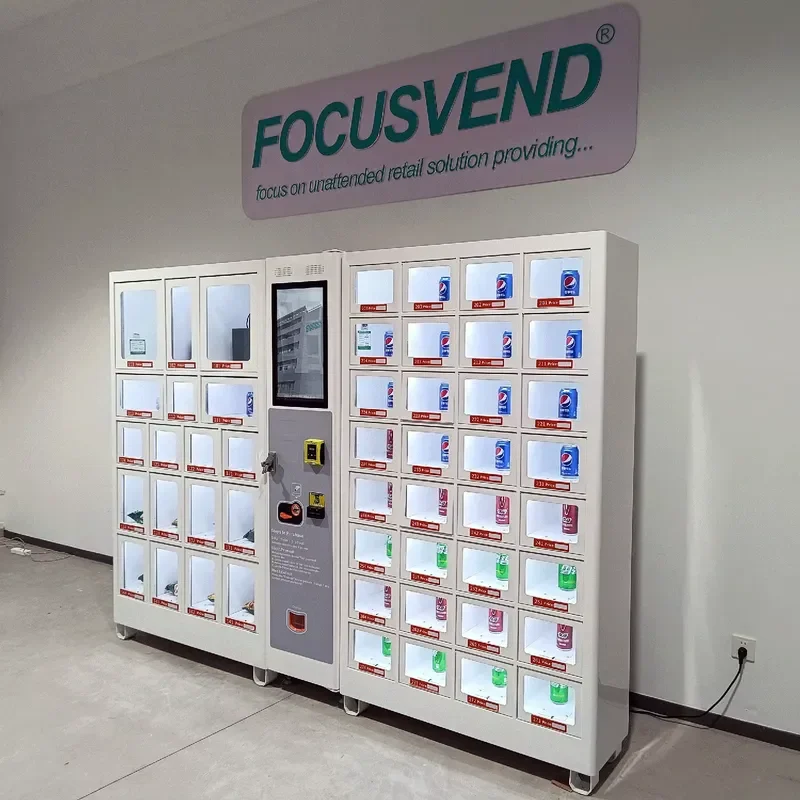 Refrigerated Locker Vending Machine for Fresh Flower 3
