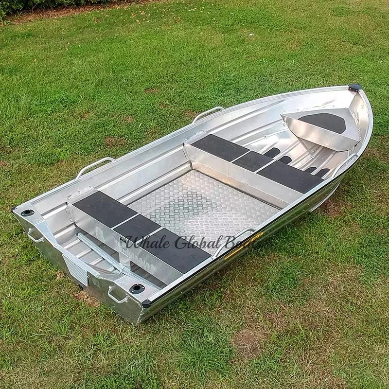 

3.8m Aluminum Boat Rowing Boat with Floor