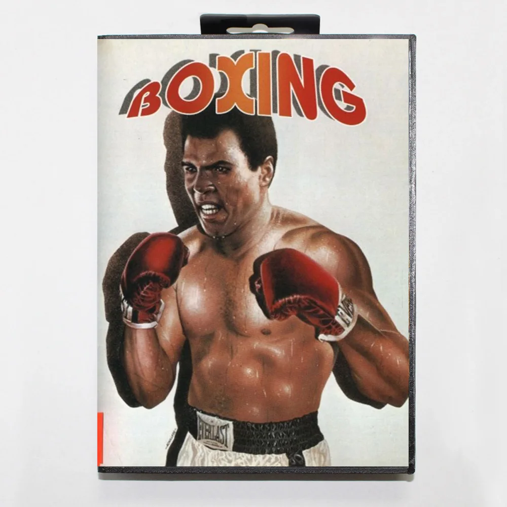 Boxing 16Bit MD Game Cartridge with RU Box for Sega Megadrive Genesis Systems