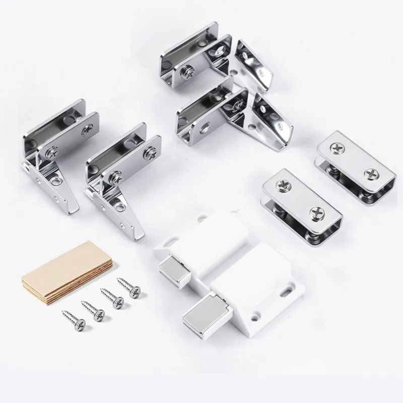 

AB46-Glass Door Pivot Hinge-Small For Swinging Doors, Shower Door Hinge-Medicine Cabinet& Fixing Cabinet Door Mounting Parts