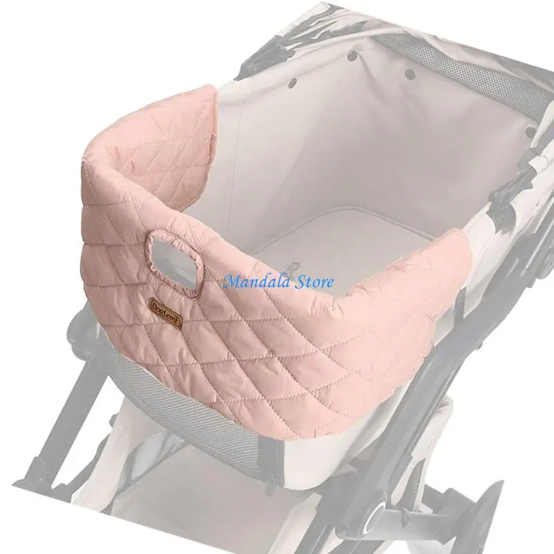 U2JC Removable Pet Strollers Cover Dirtproof Cushion for Dog Outdoor Activity