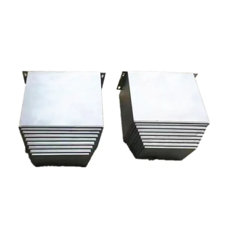

Machine Guard CNC Vertical Mill Way Cover Flat Fop Metal X-Axis Telescopic Covers for Dual Axis Motion