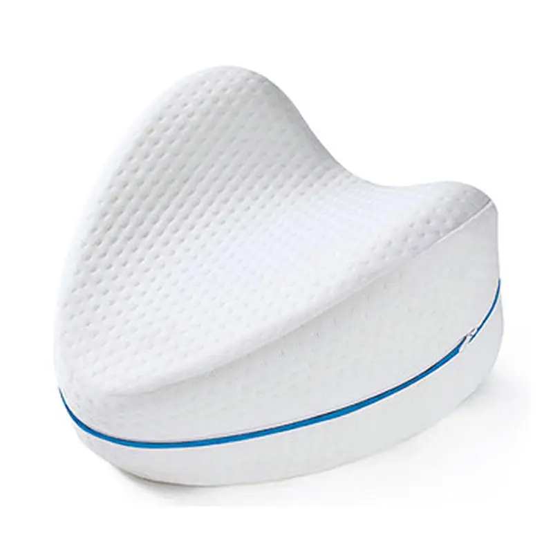 Multifunctional Memory Foam Leg Pillow with Slow Rebound Cotton - Portable, Heart-Shaped, Ideal for Health Care