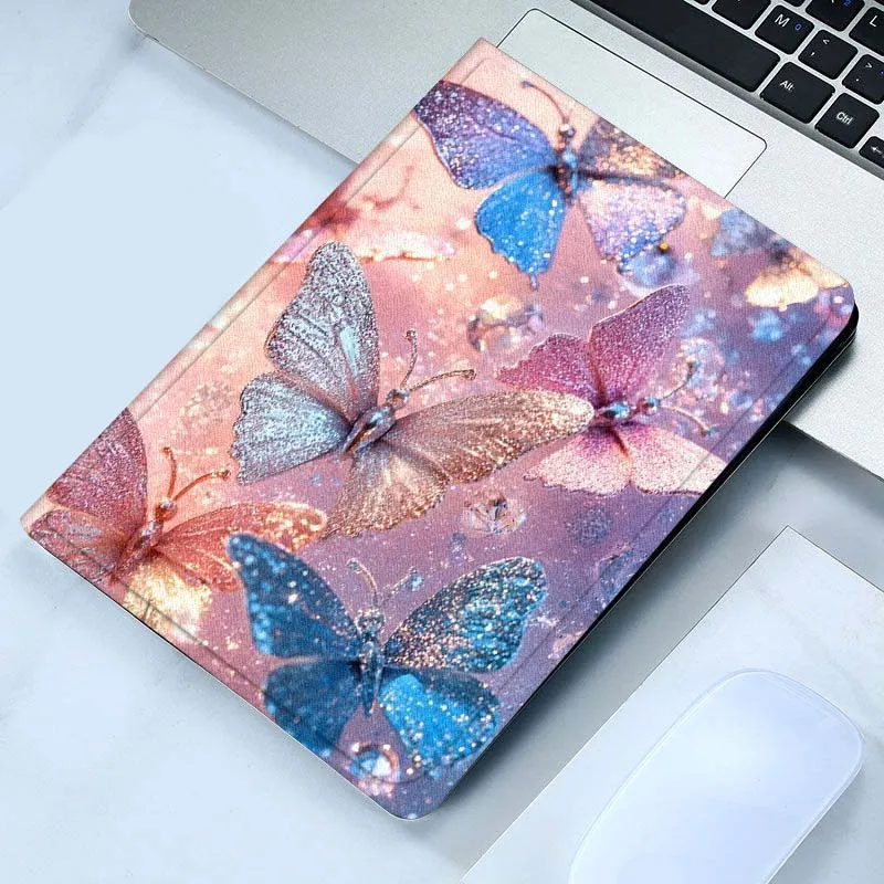 Beautiful Butterfly Design Tablet Case For Samsung Galaxy Tab S7 S8 S9 S10 FE Plus Lite 11 12.4 13.1 Inch