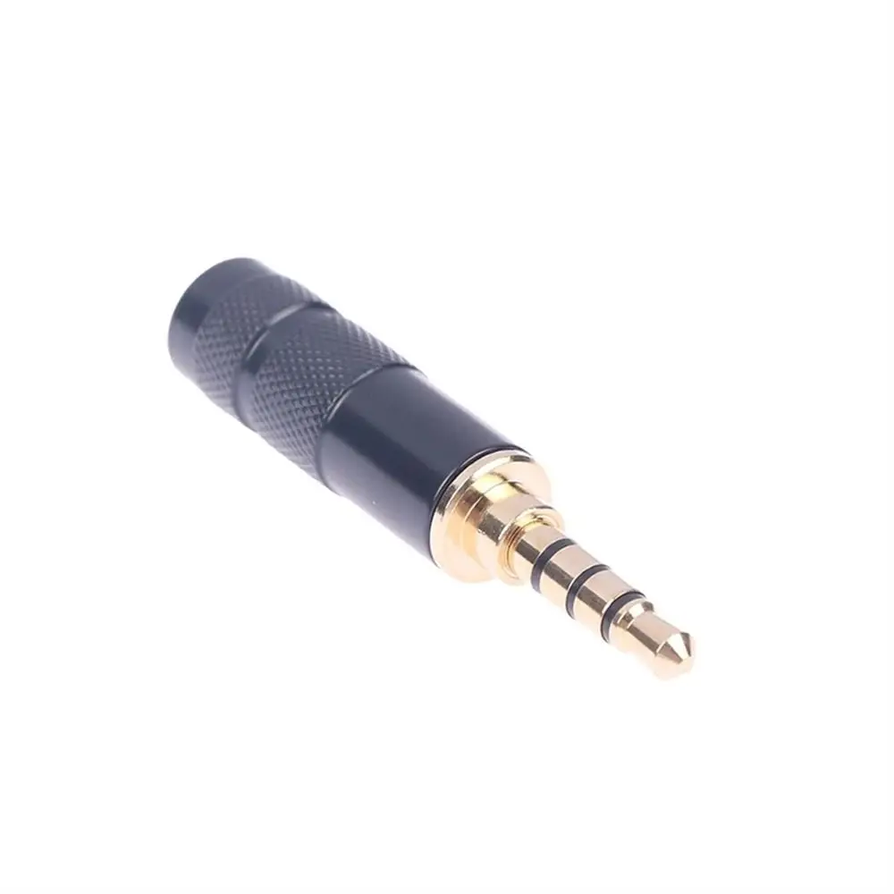 Microphone 3 Pole Plug To 4 Pole 3.5mm TRRS Female Jack Mic Converter Converter Adapter Balanced Plug TRS To TRRS Connector