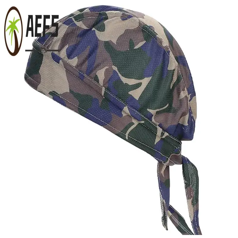 

AEF5-защитная повязка на голову, шарф, летняя мужская бандана для бега, пиратская шляпа, походный платок для бега
