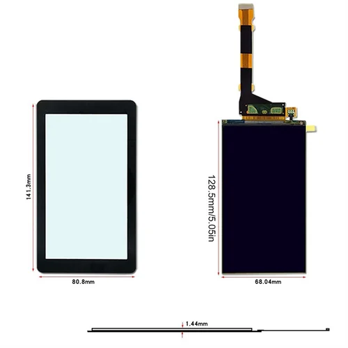 Imagen 2 del producto Pantalla LCD A98T5.5 pulgadas 2K pantalla LCD HD 1440X2560 para impresora 3D de fibra óptica Creality LD002R/ELEGOO Mars/Anycubic