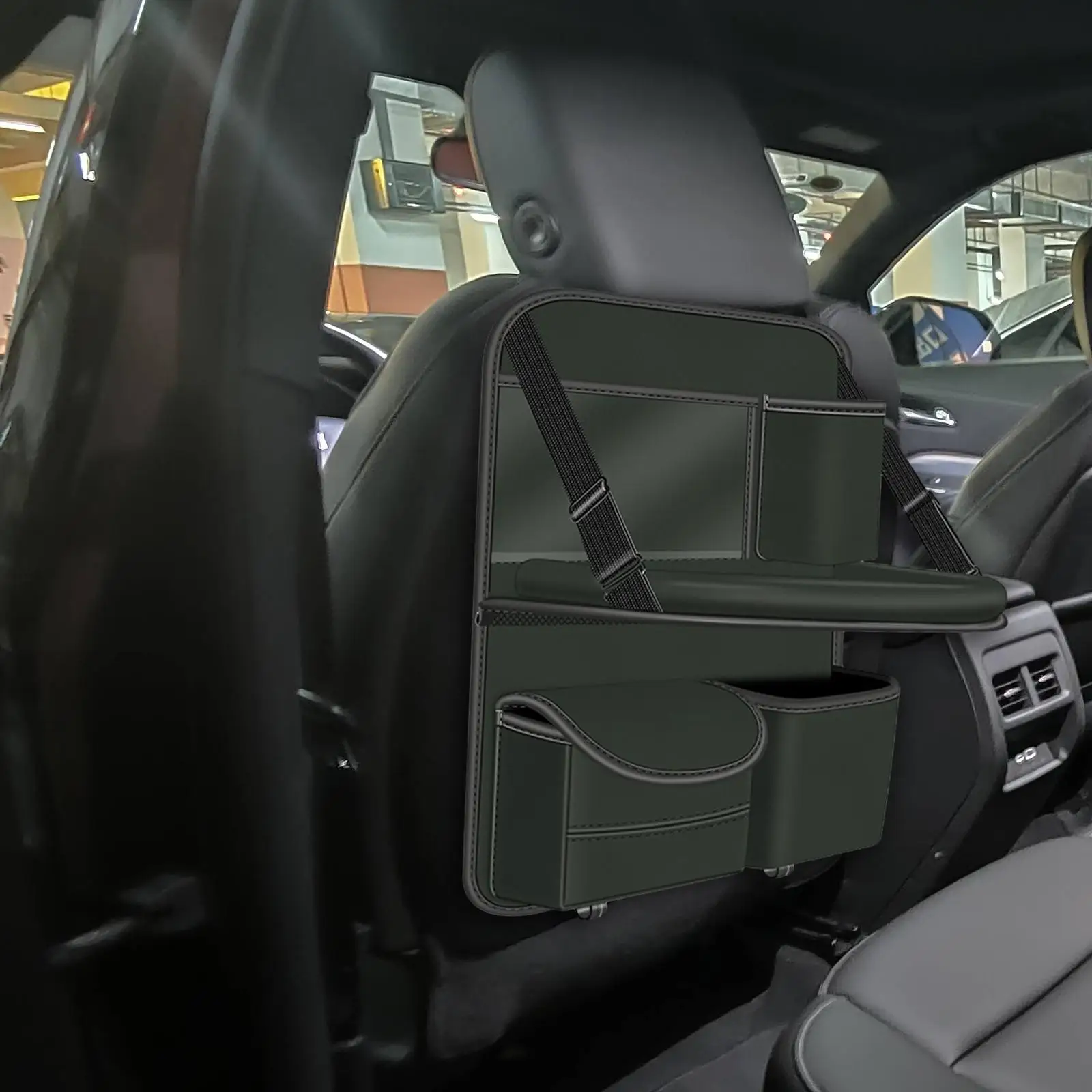 

Car Backseat Organizer Tissue Box Holder Waterproof Versatile Hanging Car Back