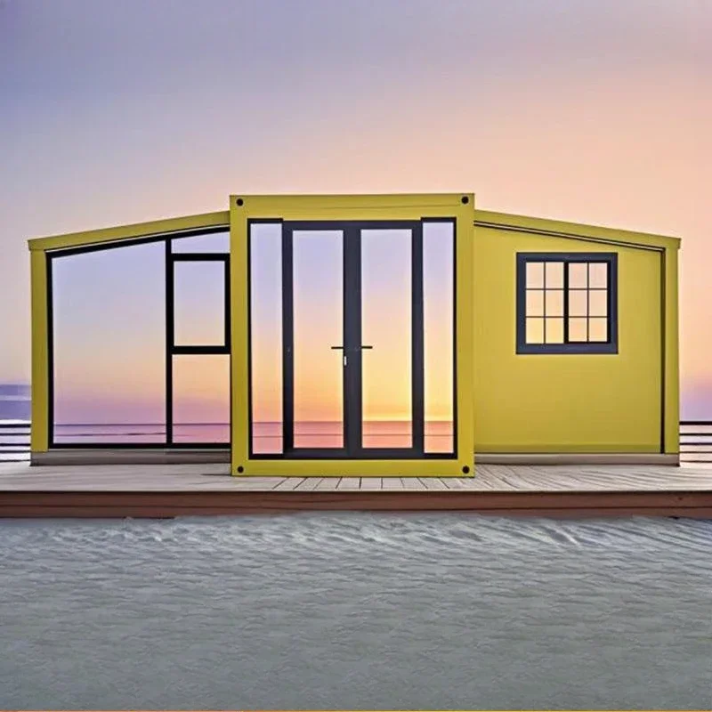 

Luxury Modular Container House: Modern Tiny Expandable Prefab, High Quality Waterproof – Foldable for Elegance Hot