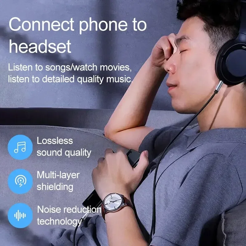 جديد البرق إلى 3.5 مللي متر جاك كابل مساعد 8Pin إلى AUX 3.5 مللي متر سماعة محول الصوت كابلات الموصلات الفاصل آيفون مكبر صوت للسيارة