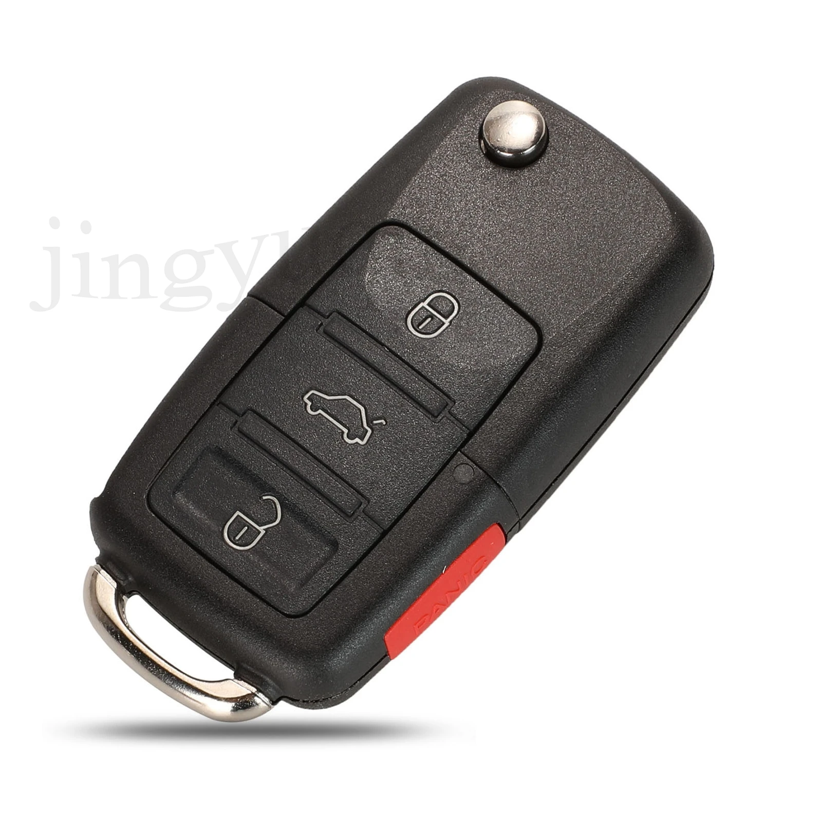 jingyuqin Remote Smart Car Key For VW Beetle Golf Passat Jetta 1999-2005 3Buttons 315MHz ID48 Chip 1J0959753AM