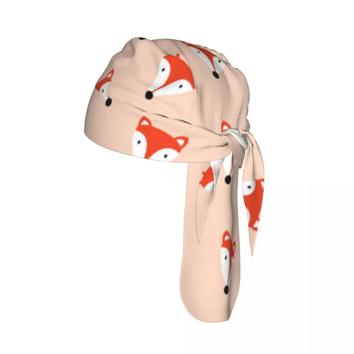

Fox Pattern Sport Running Hiking Sunscreen Hood Headwear Cycling Cap Quick Dry Pirate Hat