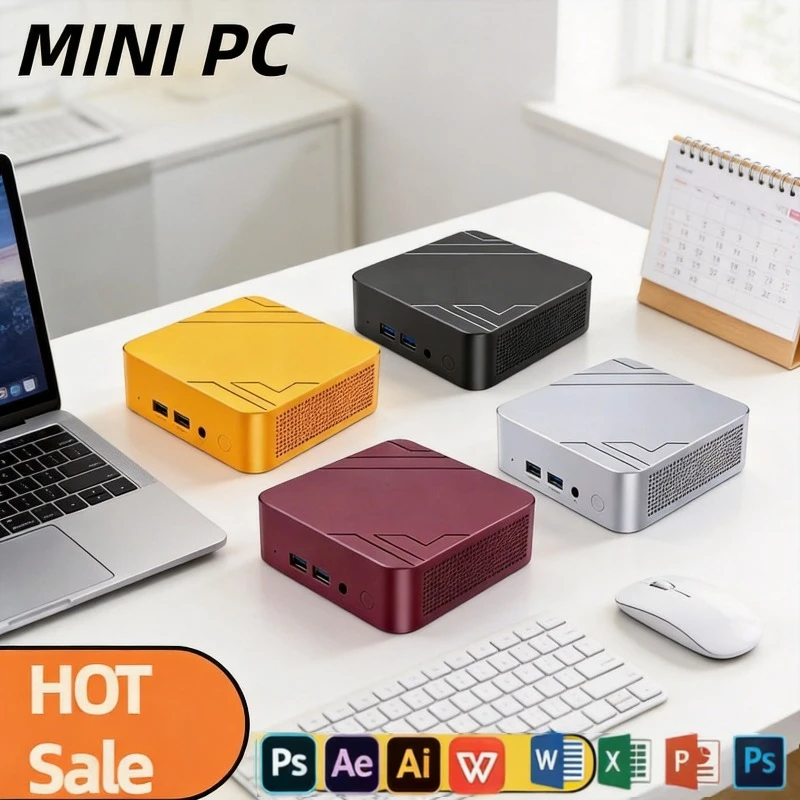 2026 Mini PC Intel Core N95 Windows 16GB RAM 1TB 2TB SSD PC Gamer Computer Dual WIFI 6 BT5.2 4K HD Mini Gaming Pc Desktop