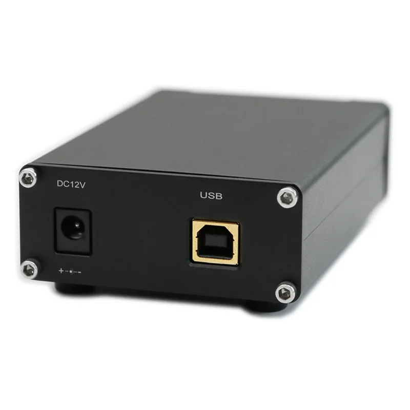 

1 PCS DAC6 XMOS208+ES9038 Digital HIFI Audio Decoder Black Aluminum Alloy DAC Headphone Amplifier Support DSD-Y41A
