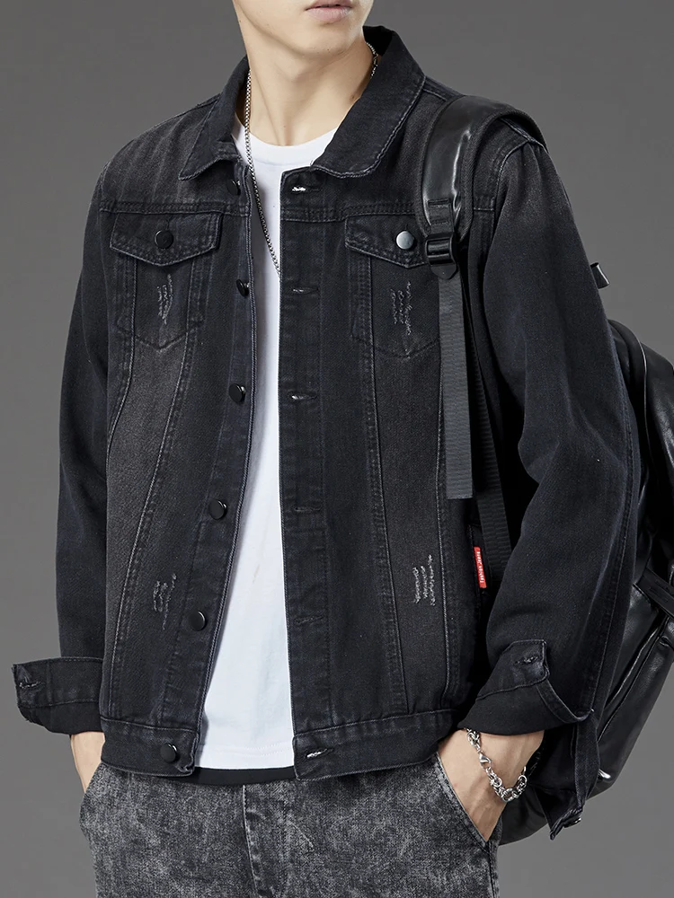 

American Sle Heavyweight Retro Denim Jaet Men's Loose Hard Man Hunting Workwear Jaet Busin Gentleman Cotton 00%