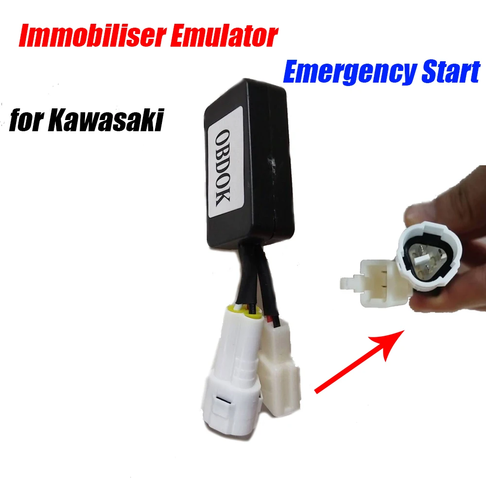 

Для мотоцикла Kawasaki аварийный запуск без ключа Plug and Play иммобилайзер-эмулятор инструмент для запуска без ключа