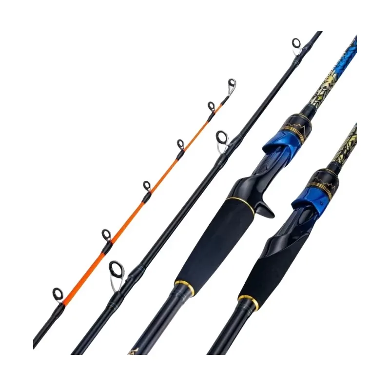 

【Best-selling】DULAMEILA High Quality Senior Fishing Rod Japan For Toray Carbon Fiber With Fast Action 200g-600g Lure Weight Comp