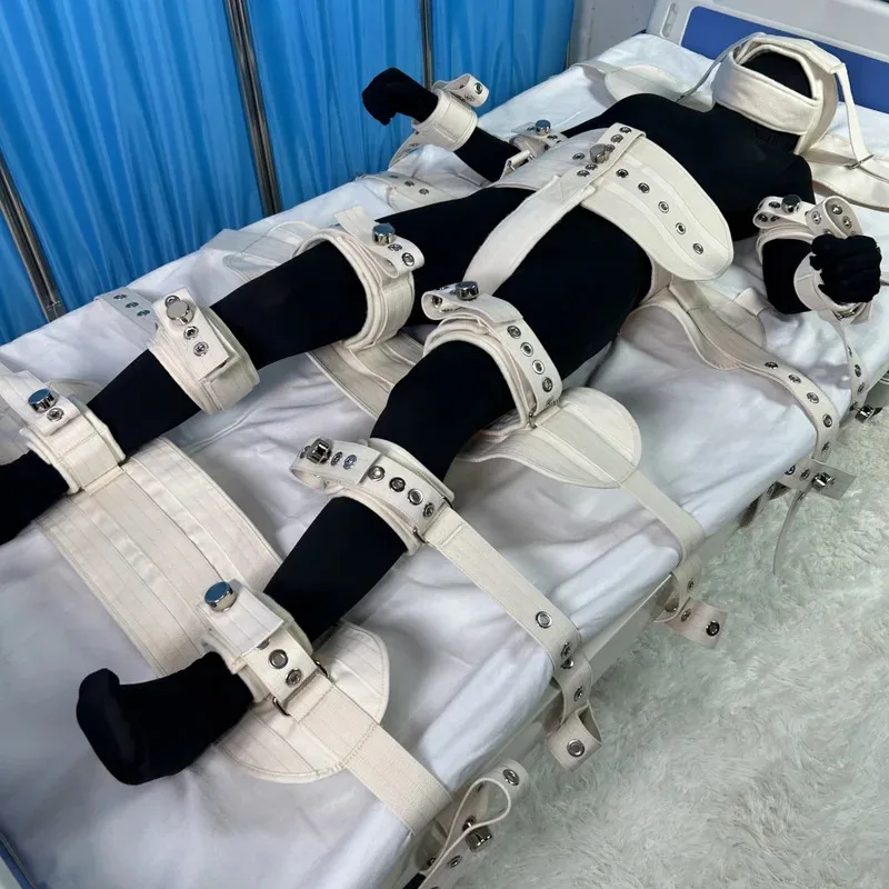

Medical Restraint Belt for Bed Asylum Restraints Set Dementia Care Safety System Guard Fixation Strap Psychiatric Patients