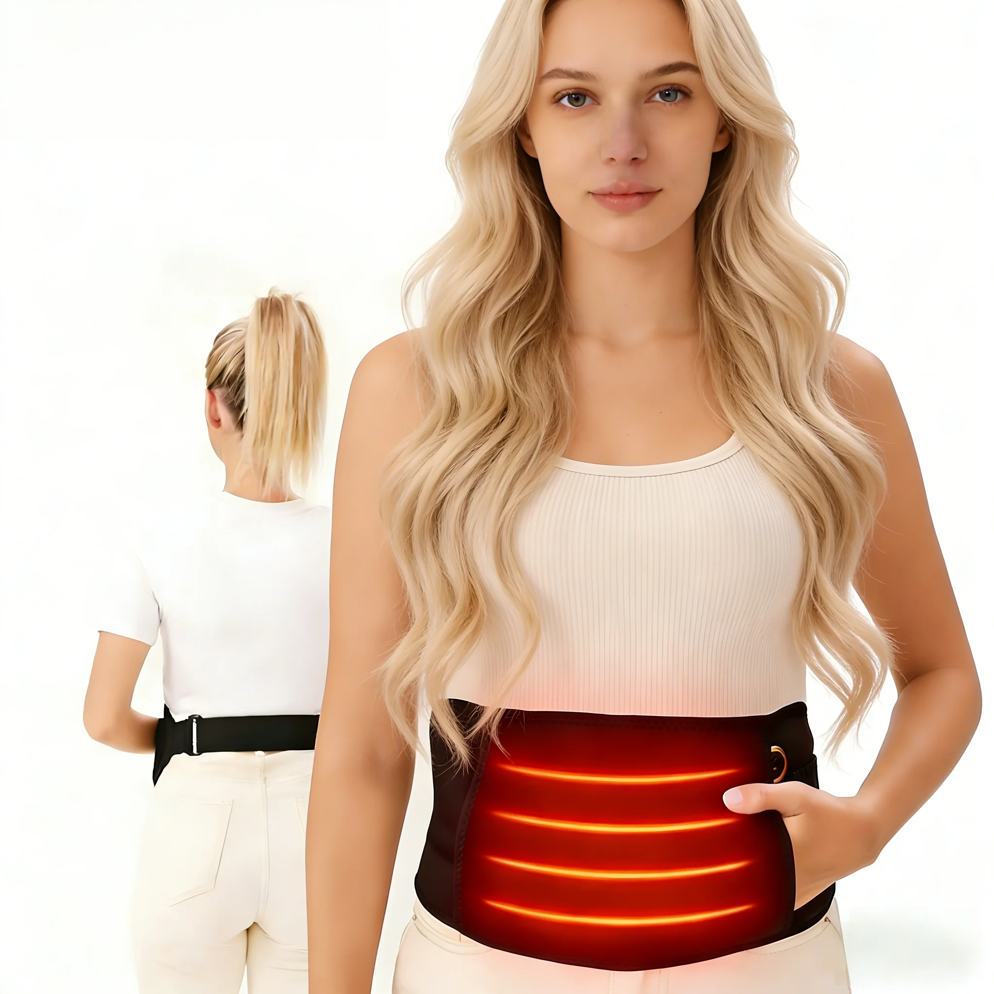 

Углеродное волокно с подогревом, защита для матки, снимает менструальную холодную матку, боль в матку, теплый пояс, незаменимый женский идеальный подарок