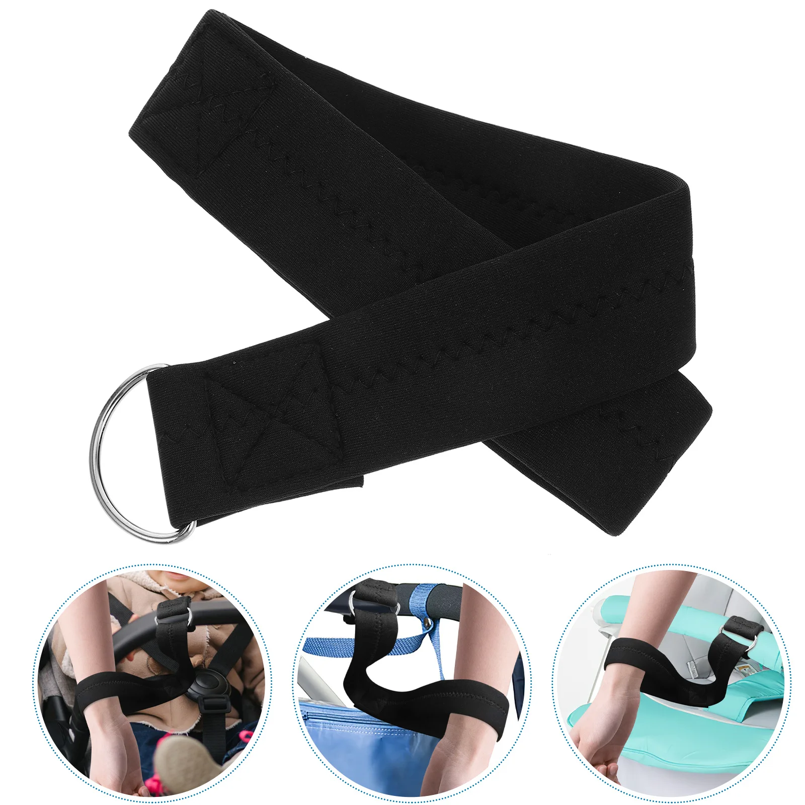 สายรัดข้อมือนิรภัยสำหรับรถเข็นเด็ก ทำจากนีโอพรีน ใช้สำหรับรถเข็นเด็ก รถเข็นช็อปปิ้ง ใช้ในพื้นที่ลื่น ช่วยในการเดิน