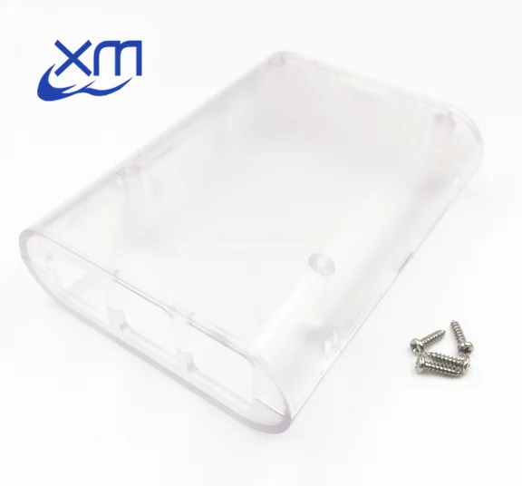 Raspberry Pi 3 B + funda/frambuesa Pi 512 Rev3 Rpi3 caja carcasa Raspberry Pi 3 B + carcasa acrílica última caja YANXD