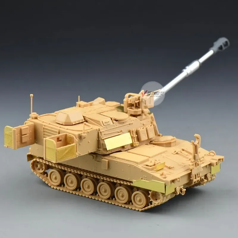 Hobbyboss FOREART 2002 Modelo de montagem 1/72 M19A07 para Paladin 155mm Kits de modelo de obus autopropulsado para modelo militar DIY