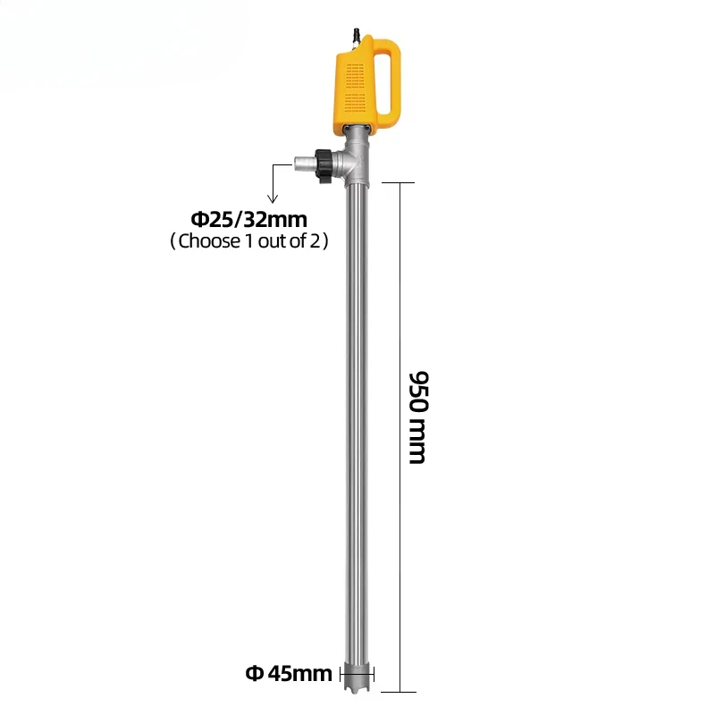 Stainless Steel 304 Single-Stage Drum Pump  Pneumatic pumping  Portable  Barrel Oil  Diesel Pump Gear Centrifugal Booster