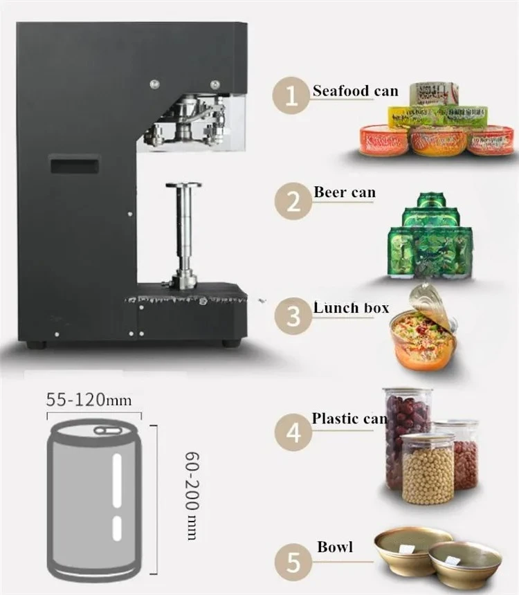 Canning Sealer/beer Can Sealing Machine Food Canning Machine Sealing Beer Can Sealing Machine