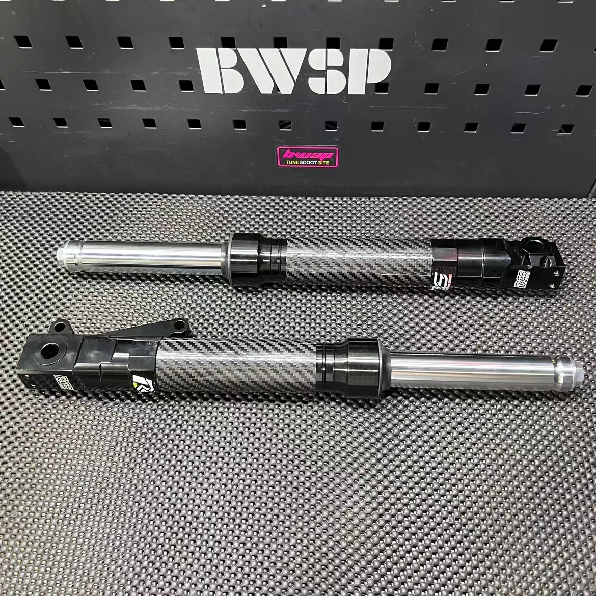 DIO50 JISO Front Forks 380mm Tuning RRGS BWSP Upgrade Shock Absorbers Modified Dio 50 Racing Perfomance Scooter Parts