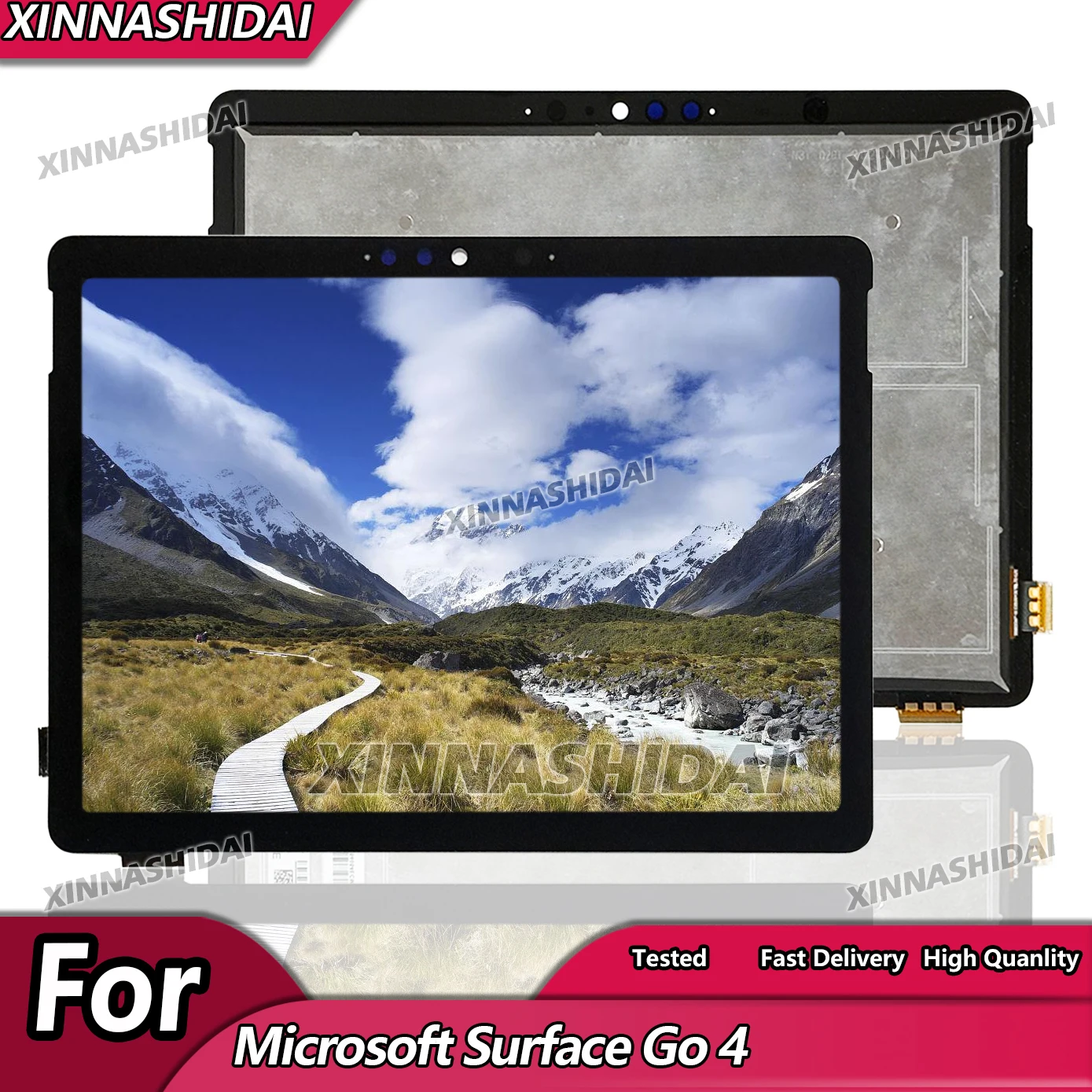 

Проверенный новый дисплей для Microsoft Surface Go 4: сборка ЖК-экрана, дигитайзера и сенсорной панели, замена стекла