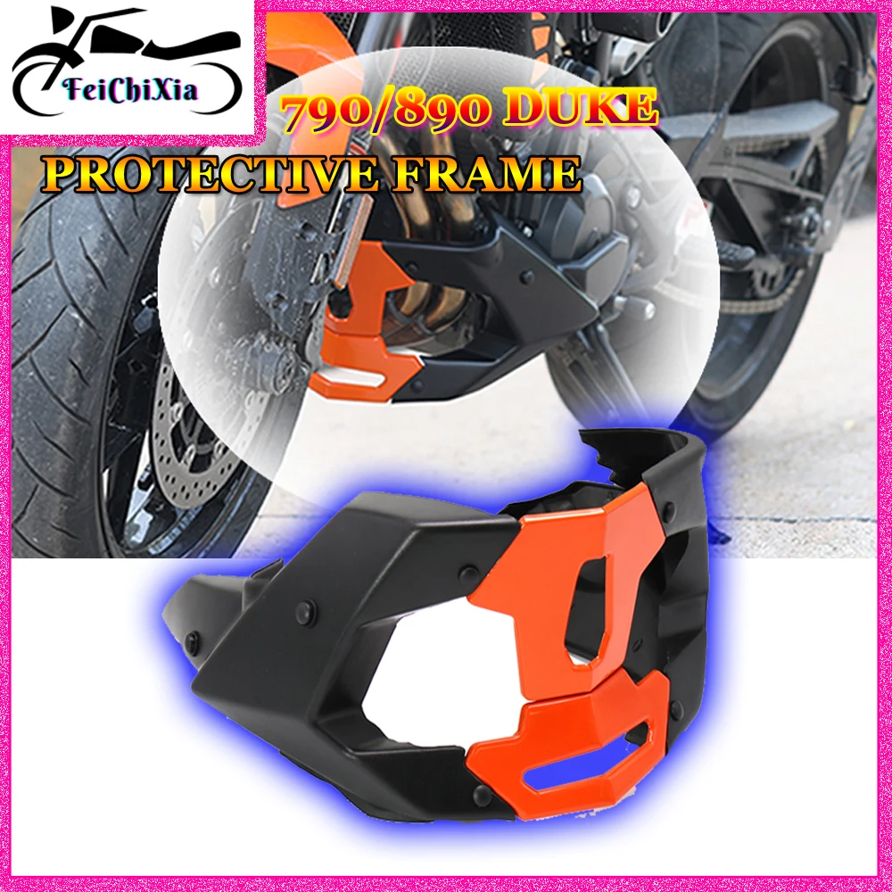 

For KTM 790 DUKE 890 DUKE R 790 duke 890duke r Motorcycle Front Engine Guards Fairing Fender Spoiler Protective Cover 2020 2021