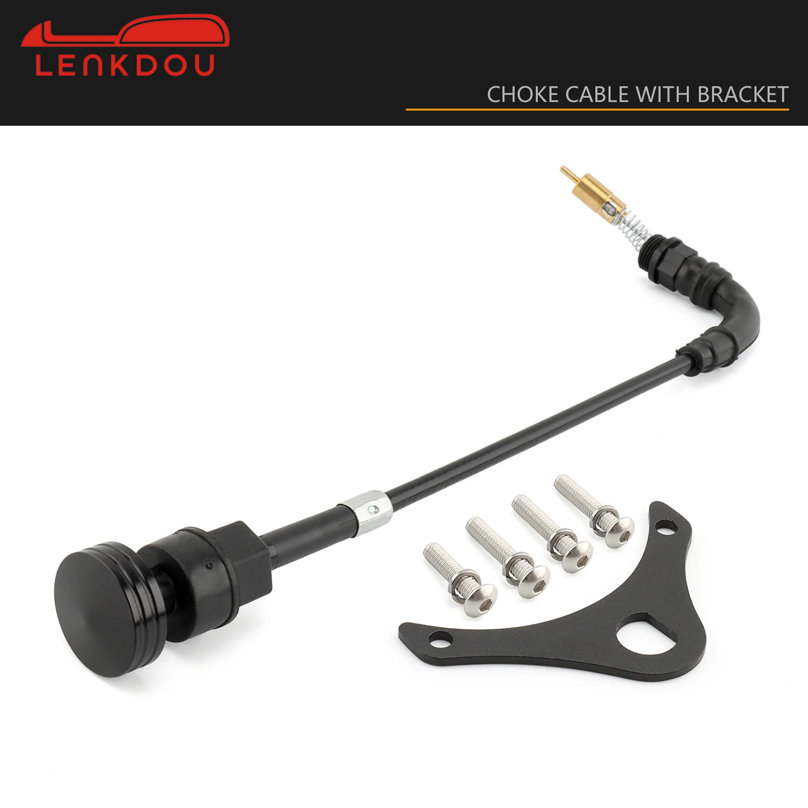 Motorcycle Carburetor Choke Cable Idle adjustment Set for Harley CV40 Sportster 883 1200 XL883 XLH1200 Big Twin Dyna 27421-99C