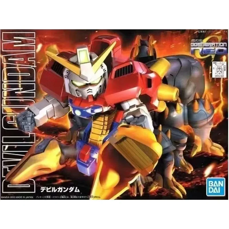 Bandai Genuine Original SD BB JDG009X DEVIL GUNDAM MOBILE    Anime Action Figure Assembly Model Toys Collectible Model  Toys