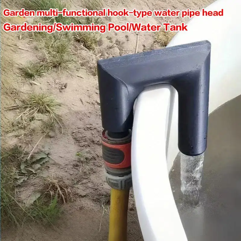 Garden Hose Hook Durable Anti-Slip Wall Mount for Patio Water Tank Filling No Handheld Needed Outdoor Accessory 2026