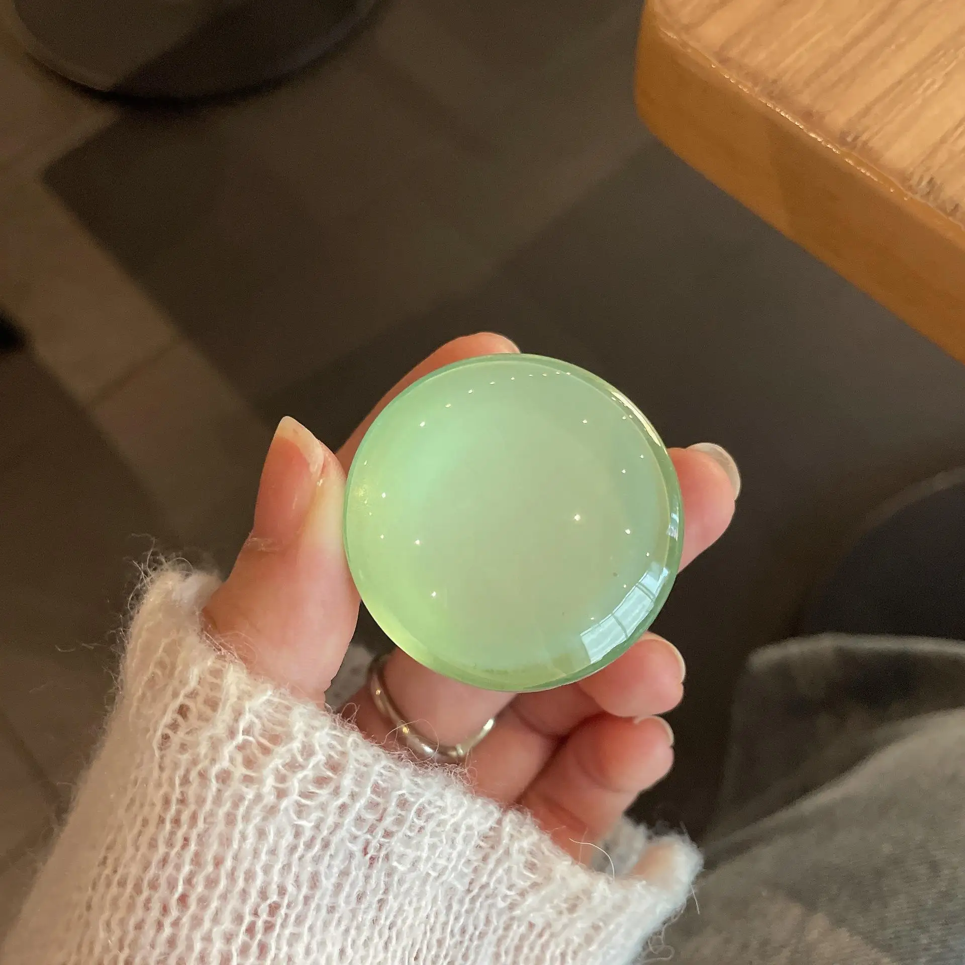 

INS круглая хрустальная шариковая ручка для телефона для iPhone Samsung Xiaomi Huawei универсальный мобильный кронштейн для пальцев подставка-держатель