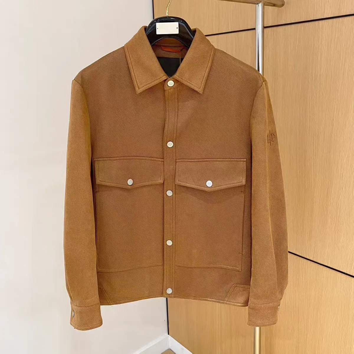 

Мужская модная повседневная куртка с воротником-стойкой, осень-зима, новинка, многоэтажное простое пальто для поездок на работу, льняное длинное све