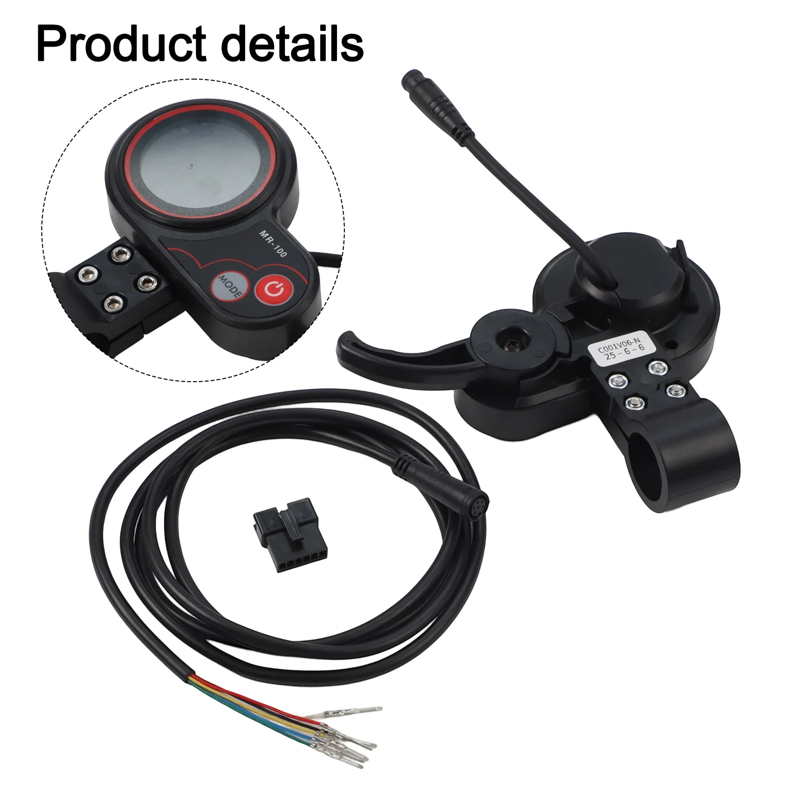 Electric Scooter Controller 3648V with LCD Display Compatible with For Kugoo Thermal Overload Protection Wiring Diagrams