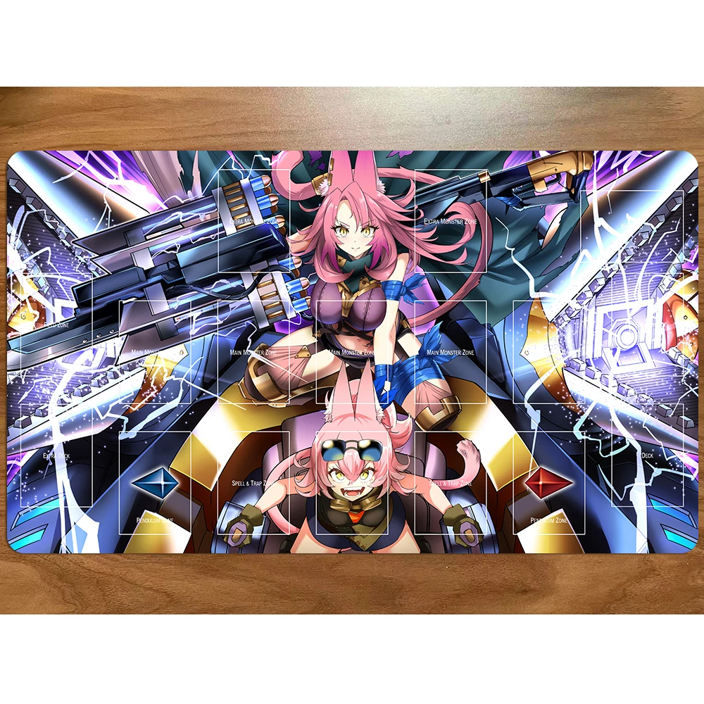 

Yu-Gi-Oh Tri-Brigade Ferrijit the Barren Blossom Playmat Коллекционный коврик для карточных игр YGO Mat KMC TCG YuGiOh Настольный коврик-122