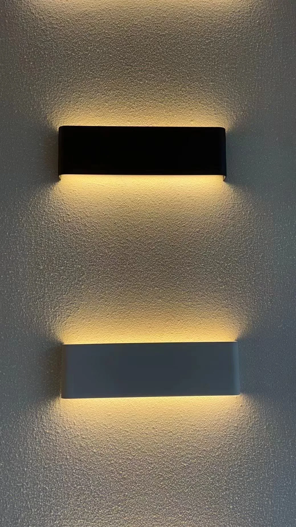 Dimmable Outdoor Waterproof IP65 Wall Lamp 6W/12W LED Wall Light Modern Indoor/Outdoor Decor Up Down Aluminum Wall Lamp