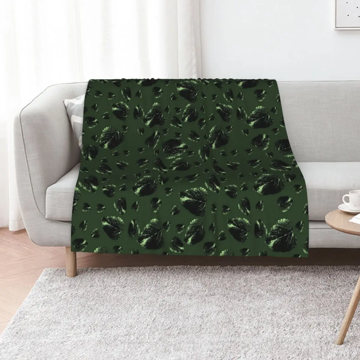 Forest Green Velvet Fall Throw Blanket blankets and throws Thermal christmas decoration Blankets For Sofas Furry Single Blankets