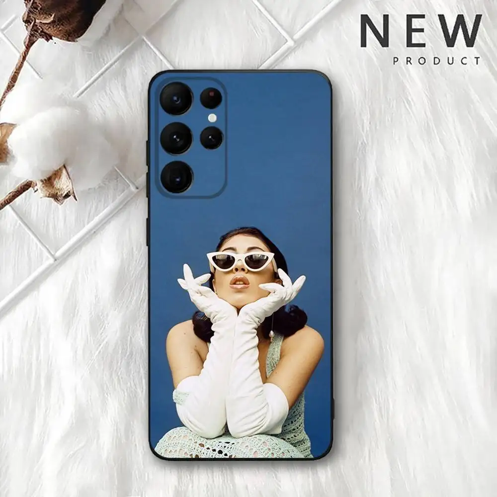 Kali Uchis Sincerely Phone Case For Samsung S 25,24,23,22,30,21,10,9,Ultra,Plus,Lite,FE,4,5G Black Soft Case