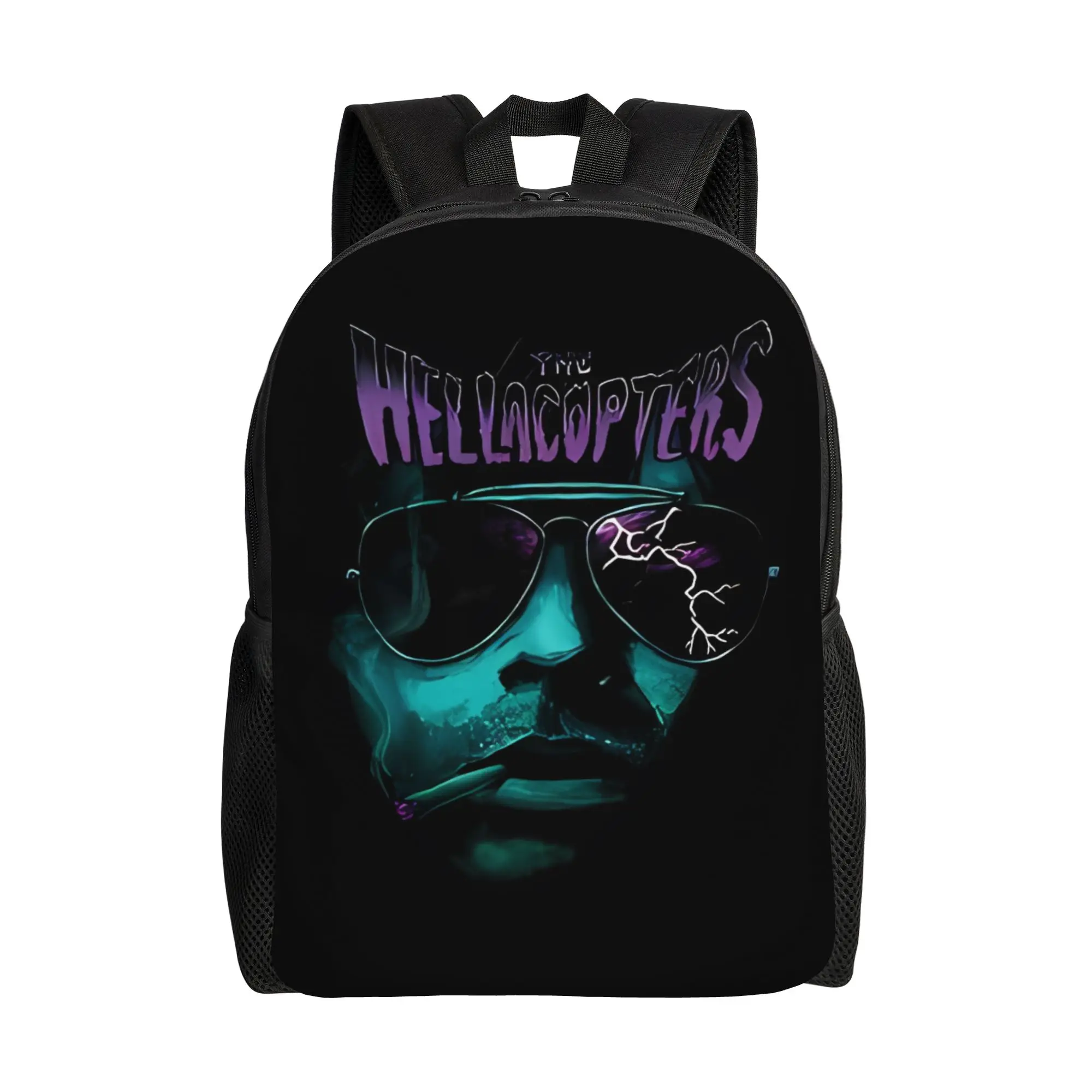 

The Hellacopters Eye Of Oblivion Hellacopter Schoolbag Office Worker Fashionable Large Capacity Laptop Bag Back To School Season
