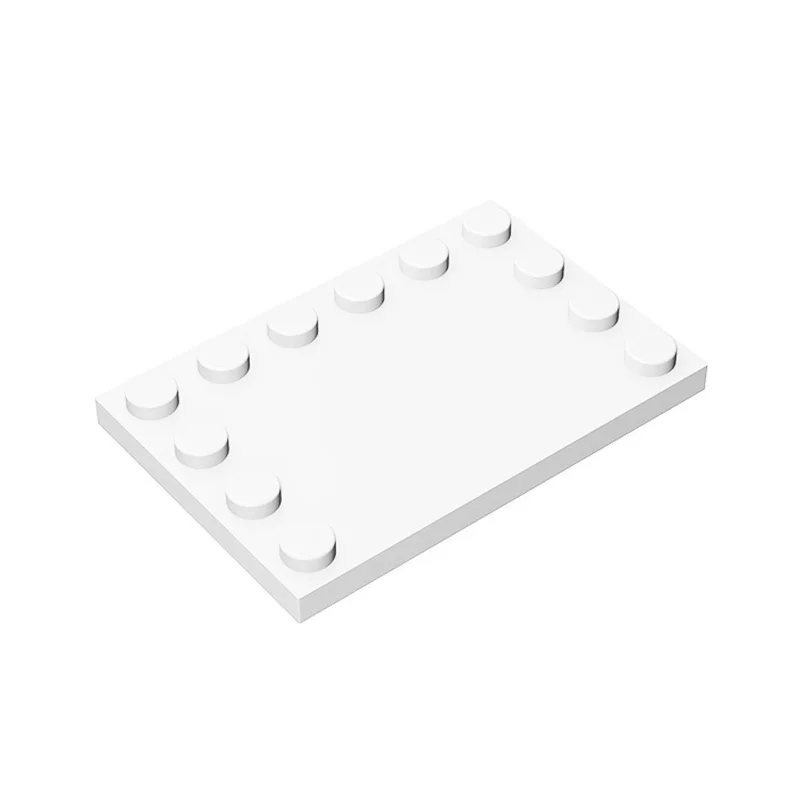 10 Stück 6180 Modifizierte Fliesen 4 x 6 mit Noppen an den Kanten, Bausteine-Kollektionen, Modulare Spielzeuge für technische MOC-Bauwerke – Detail 1