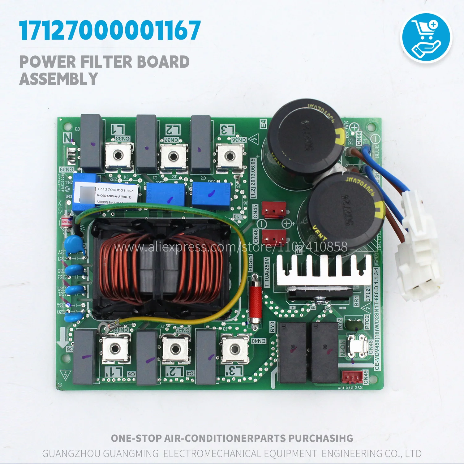 

Power Filter board assembly 17127000001167 For Midea MDV VRF Outdoor Unit MDV-560(20)W/D2SN1-8V0(DZ) air conditioner parts pcb