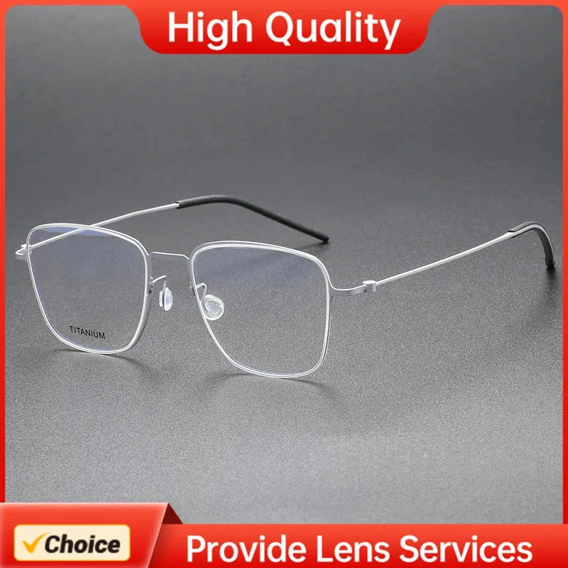 

5506, уникальная оправа для очков в стиле Lindberg, безвинтовая инновационная оправа с гибкими дужками, мужские и женские толстые титановые очки