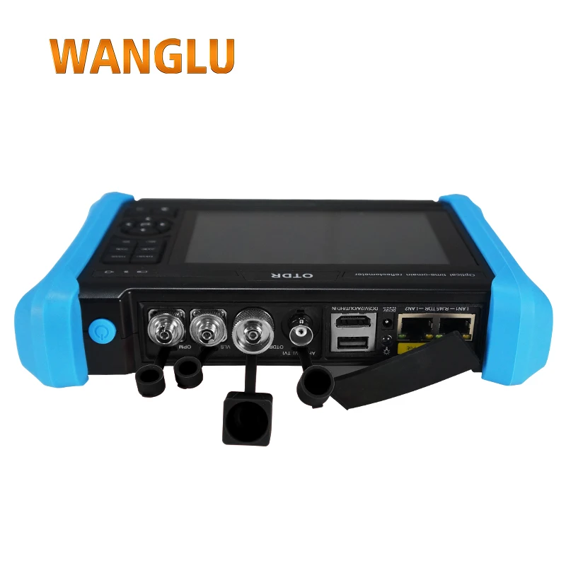 Imagem -03 - Wanglu 5.4 Polegada Mais Barato Handheld Otdr & 8k H.265 Cctv ip Ahd Cvi Tvi Opm Vfl Cabo Testador de Fibra