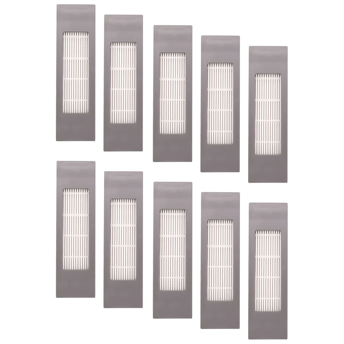 ملحقات روبوت الكنس 10 أزواج مناسبة لـ OZMO T5/N8/N5/T8/DV35/DJ65/T9 ملحقات روبوت الكنس فلتر HEPA القطن