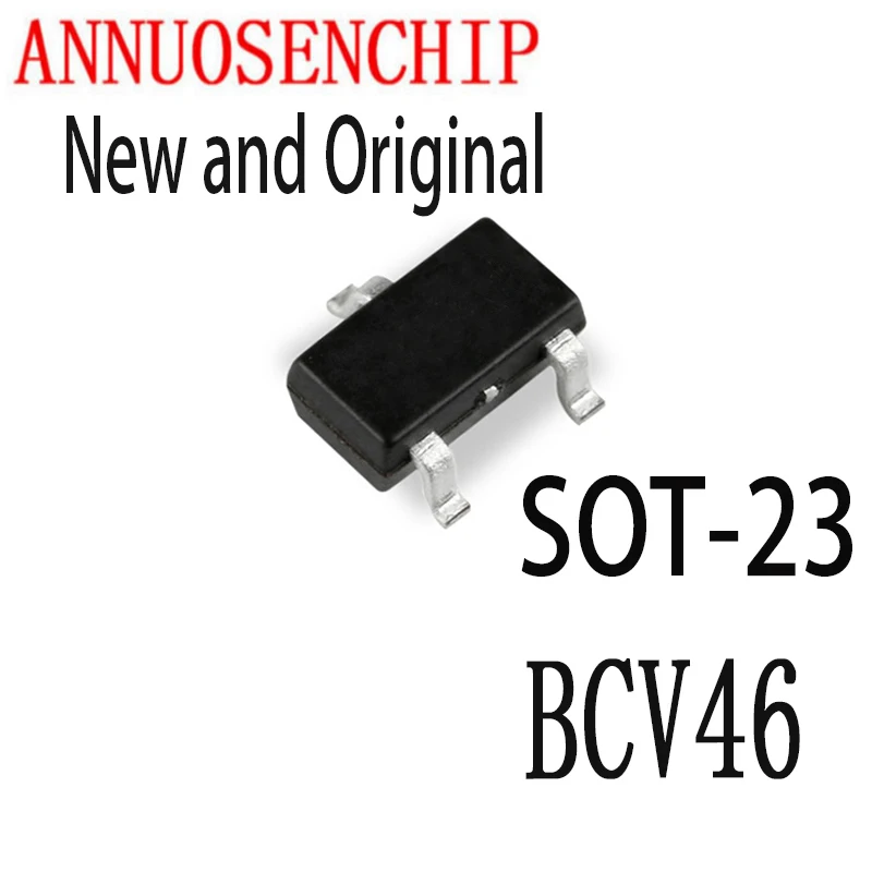 10PCS New And Original SOT-23 BCV46 E6327 SOT23 Transistor Darlington Imprint: FE Original Authentic BCV46