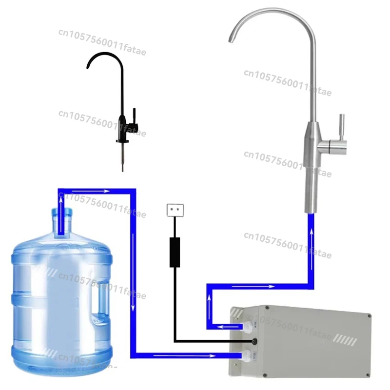 

12V Caravan Electric Kitchen Water Pump，Faucet Automatic Water Suction Pump 1.5 L 2.7L